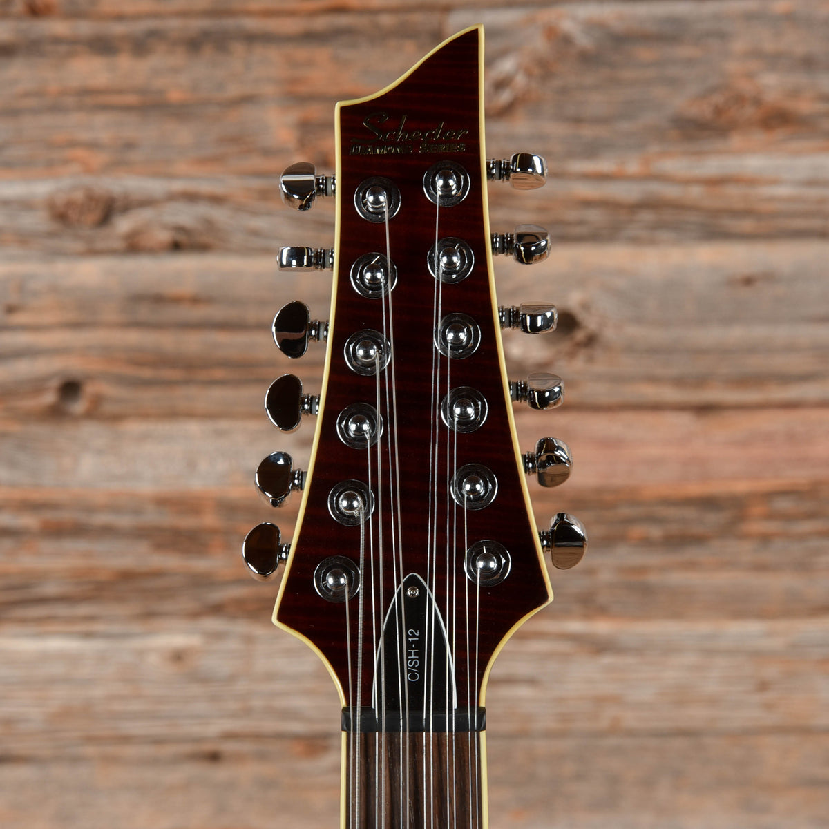 Schecter C/SH-12 Red 2006 Electric Guitars / Semi-Hollow