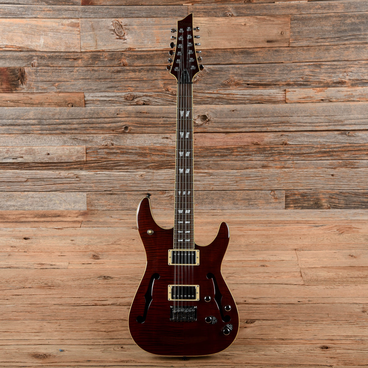 Schecter C/SH-12 Red 2006 Electric Guitars / Semi-Hollow