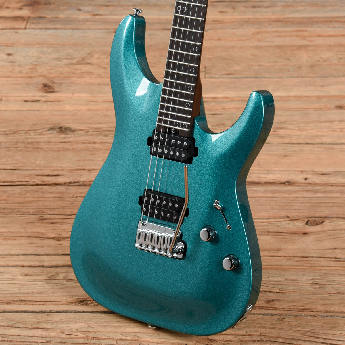 Schecter Aaron Marshall Signature AM-6 Arctic Jade 2022 Electric Guitars / Solid Body