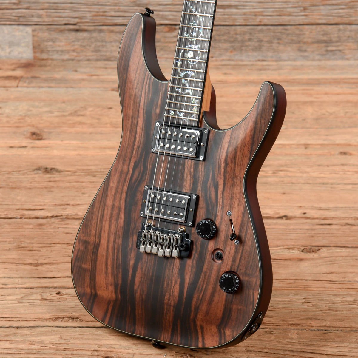 Schecter C-1 Exotic Ebony Brown 2019 Electric Guitars / Solid Body