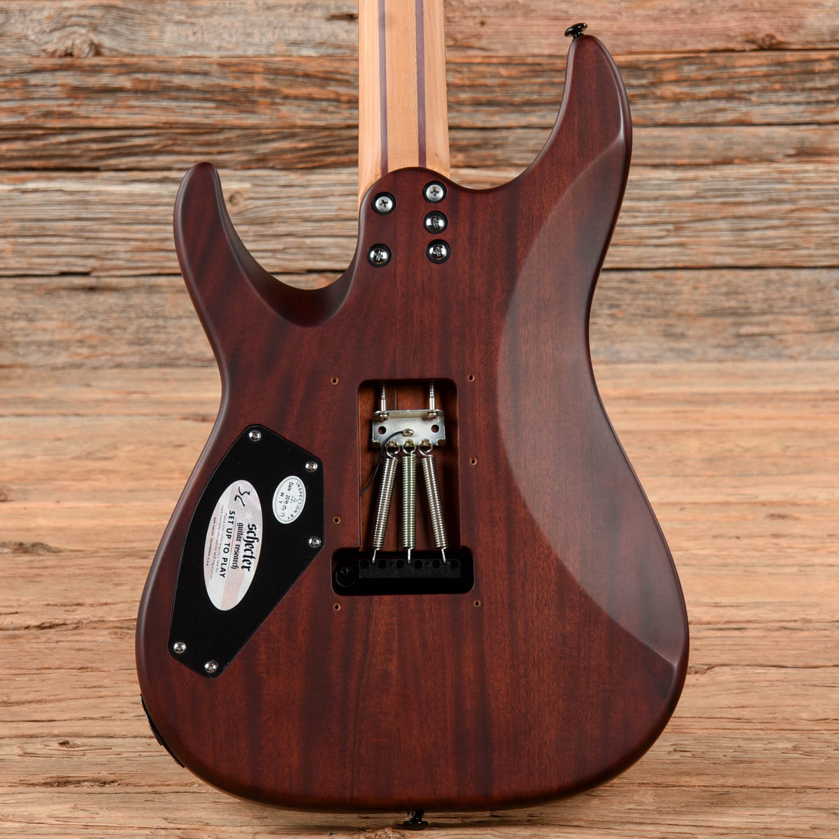 Schecter C-1 Exotic Ebony Brown 2019 Electric Guitars / Solid Body