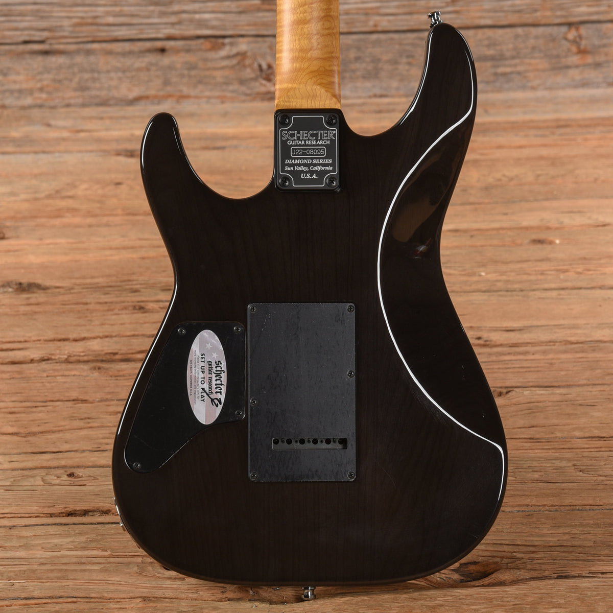 Schecter California Classic Black Burst 2022 Electric Guitars / Solid Body