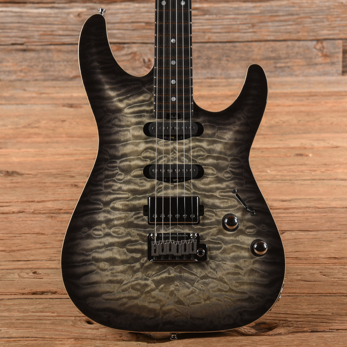 Schecter California Classic Black Burst 2022 Electric Guitars / Solid Body