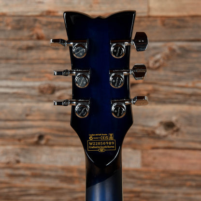 Schecter Solo-II Supreme See Thru Blue Burst 2022 Electric Guitars / Solid Body