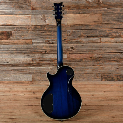 Schecter Solo-II Supreme See Thru Blue Burst 2022 Electric Guitars / Solid Body