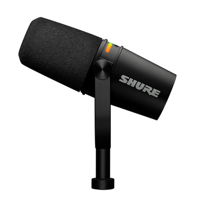 Shure MV7+ XLR & USB Dynamic Podcast & Streaming Mic Black Pro Audio / Microphones