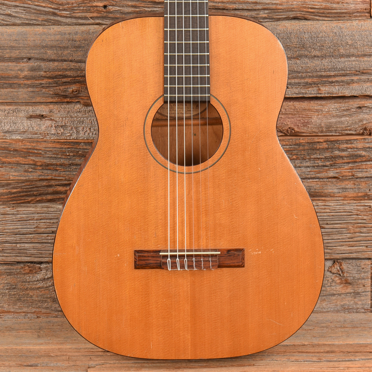 Silvertone Classical Guitar Natural 1960s Acoustic Guitars / Classical