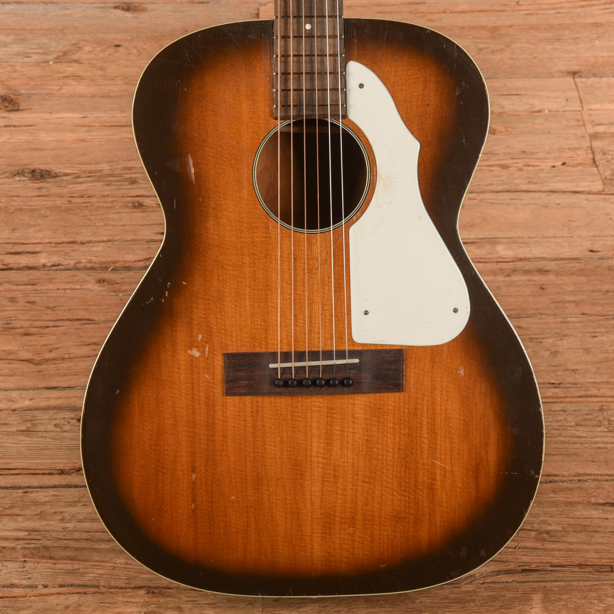 Silvertone H621 X-Brace Conversion Sunburst 1966 Acoustic Guitars