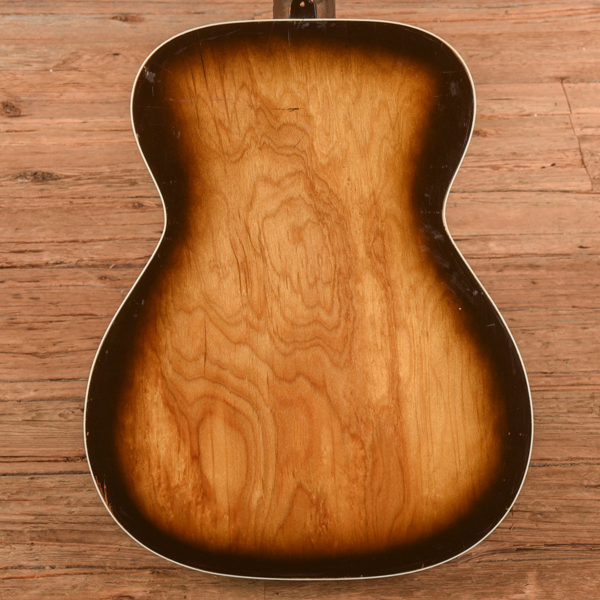 Silvertone H621 X-Brace Conversion Sunburst 1966 Acoustic Guitars