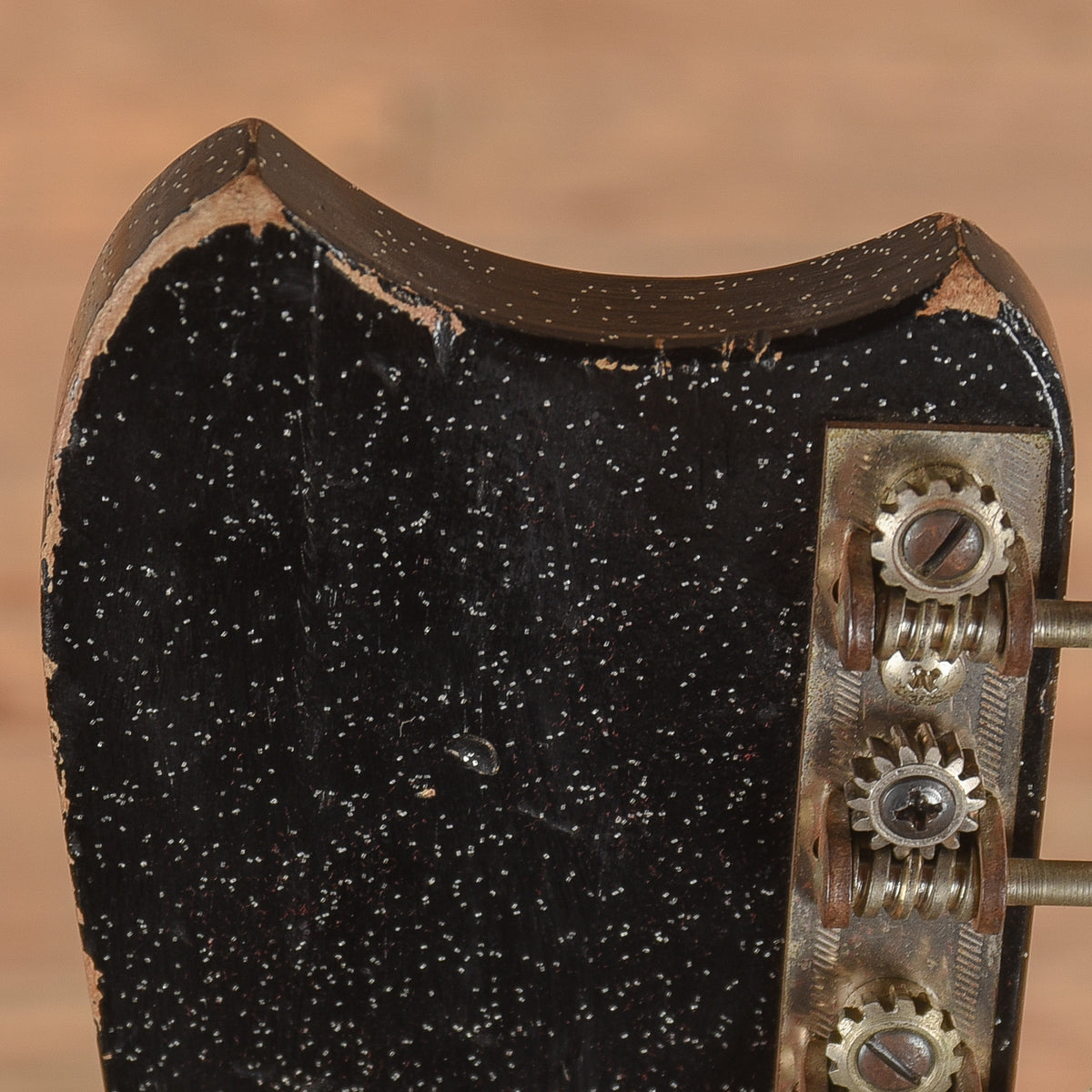 Silvertone 1448 w/ Amp Case Black 1960s Electric Guitars / Solid Body