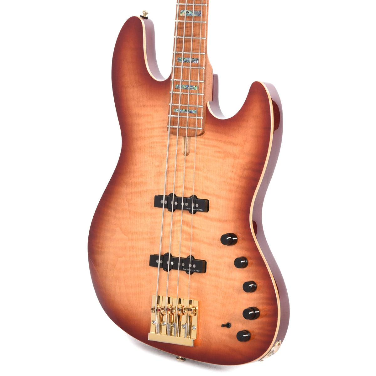 Sire Marcus Miller V10 DX Flame Maple/Swamp Ash 4-String Tobacco Sunburst Bass Guitars / 4-String