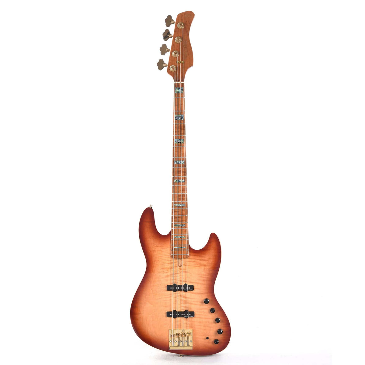 Sire Marcus Miller V10 DX Flame Maple/Swamp Ash 4-String Tobacco Sunburst Bass Guitars / 4-String