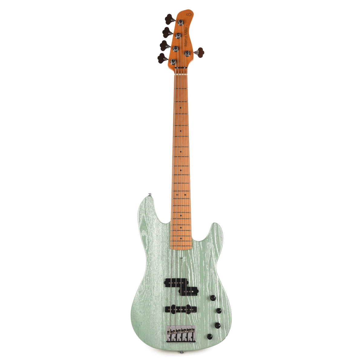 Sire Marcus Miller P6 5-String Mahogany/Ash Surf Green Metallic Bass Guitars / 5-String or More