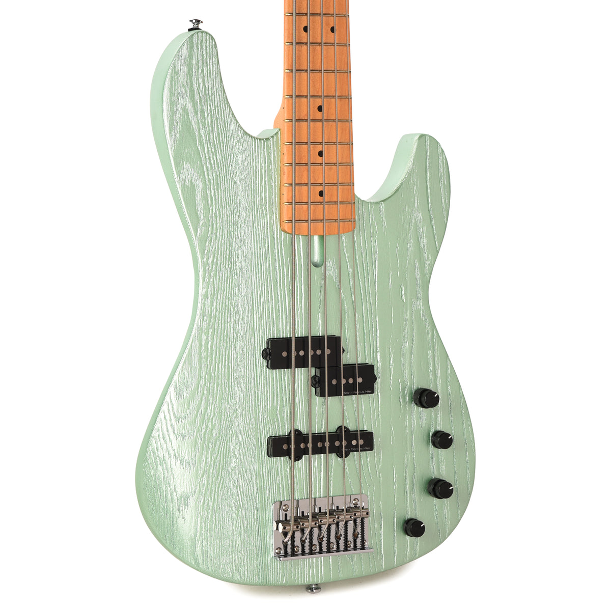 Sire Marcus Miller P6 5-String Mahogany/Ash Surf Green Metallic Bass Guitars / 5-String or More