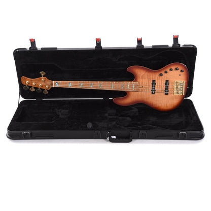 Sire Marcus Miller V10 DX Flame Maple/Swamp Ash 5-String Tobacco Sunburst Bass Guitars / 5-String or More
