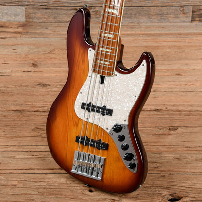 Sire Marcus Miller V8 Swamp Ash 5-String Tobacco Sunburst Bass Guitars / 5-String or More