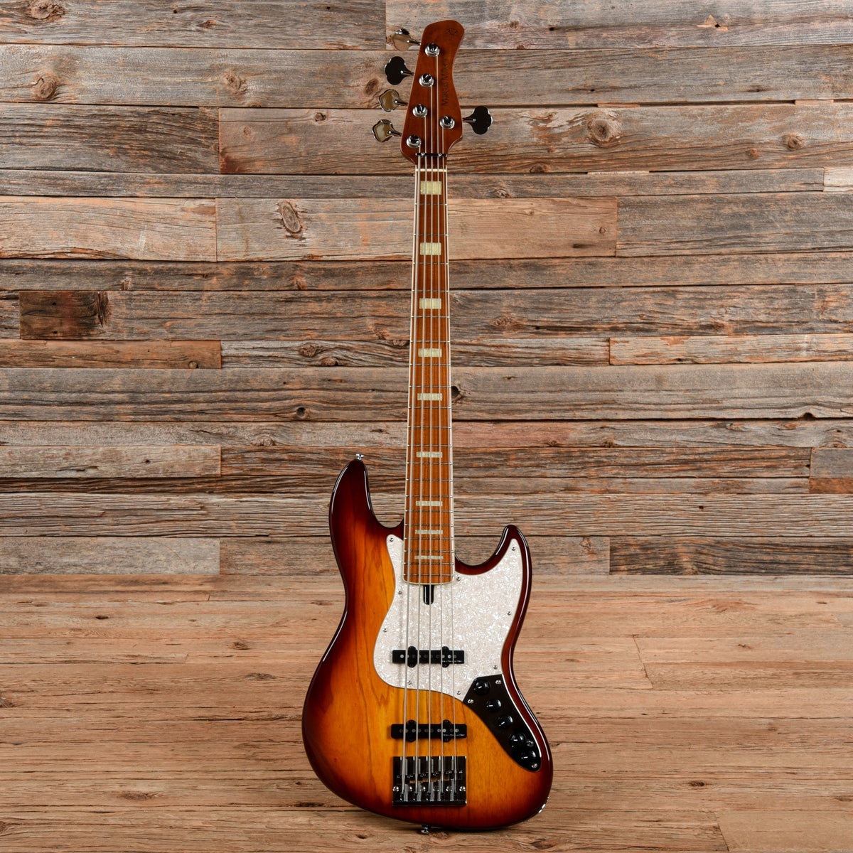 Sire Marcus Miller V8 Swamp Ash 5-String Tobacco Sunburst Bass Guitars / 5-String or More
