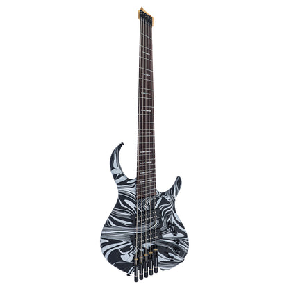 Sire Marcus Miller M6 Headless 5-String Black Swirl Bass Guitars