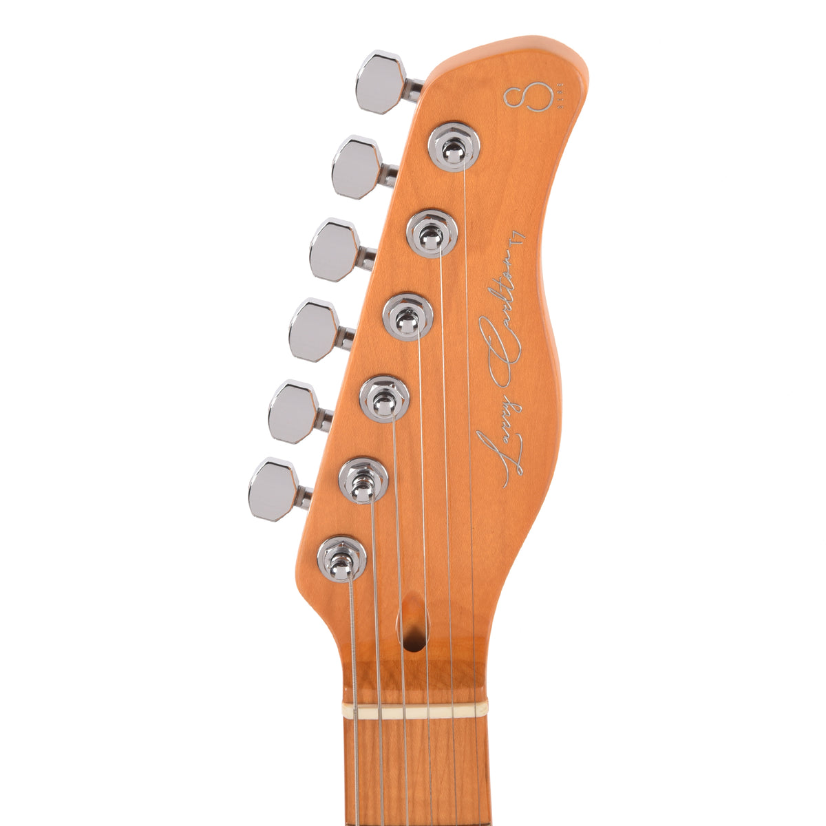 Sire Larry Carlton T7TV Silver Electric Guitars / Semi-Hollow