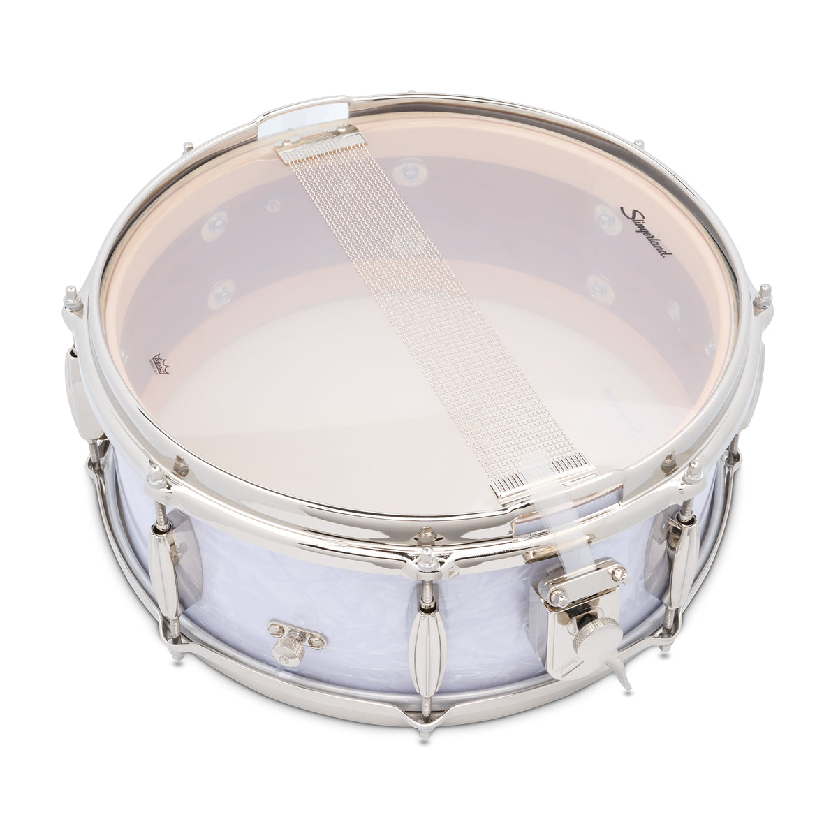 Slingerland Radio King 5.5x14 Snare Drum White Marine Pearl Drums and Percussion / Acoustic Drums / Snare