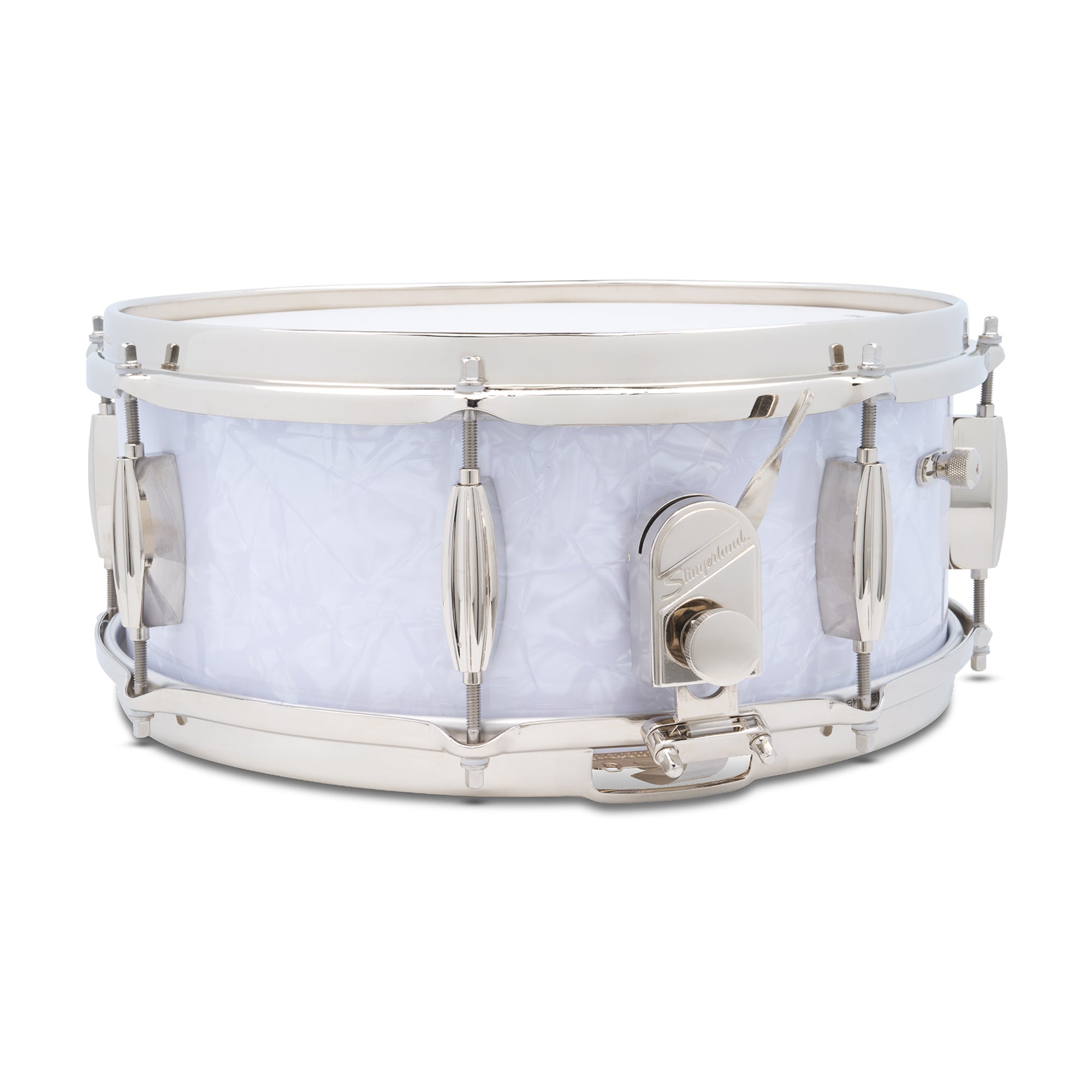 Slingerland Radio King 5.5x14 Snare Drum White Marine Pearl Drums and Percussion / Acoustic Drums / Snare