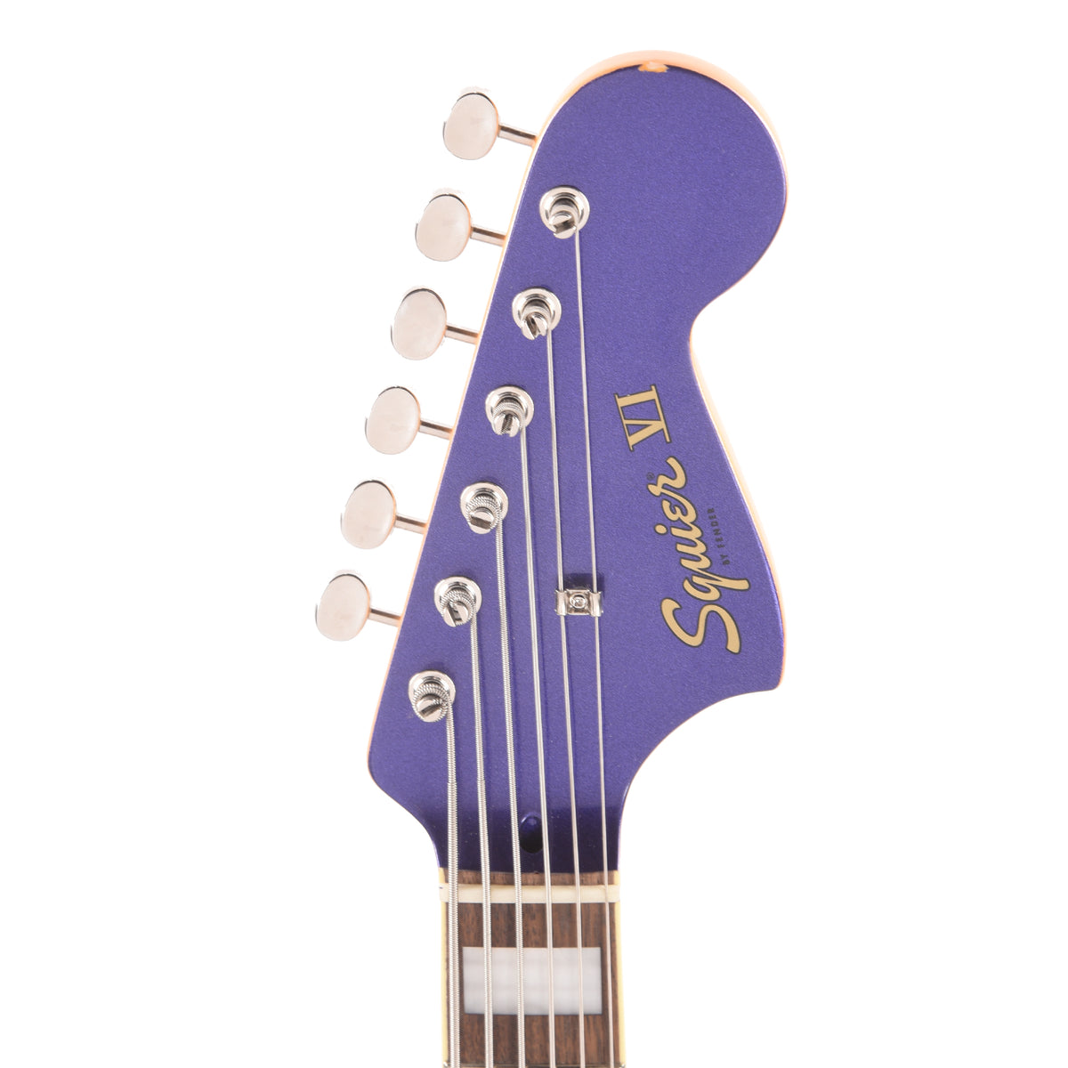 Squier Classic Vibe Bass VI Purple Metallic w/Matching Headcap Bass Guitars / 5-String or More