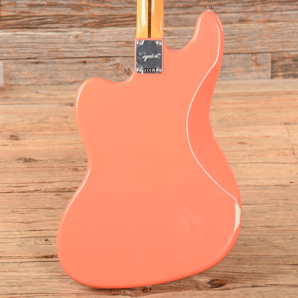 Squier Classic Vibe Bass VI Tahitian Coral Bass Guitars / 5-String or More
