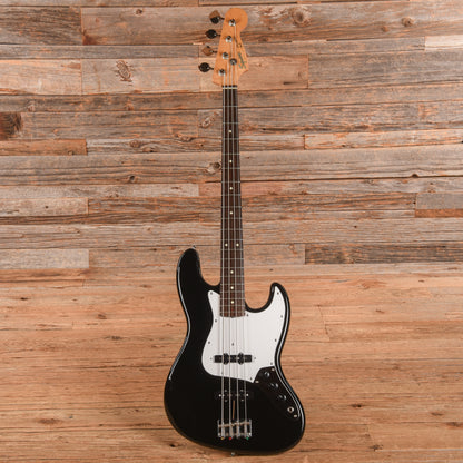 Squier Standard Jazz Bass Black 1984 Bass Guitars