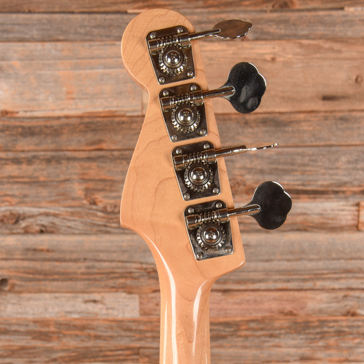 Squier Standard Jazz Bass Black 1984 Bass Guitars