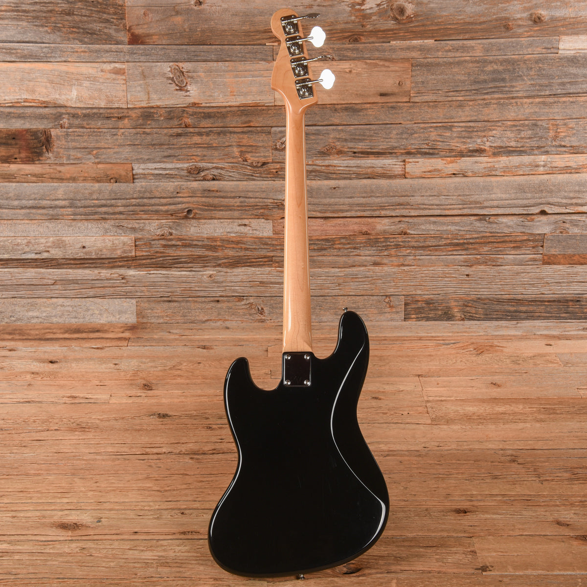 Squier Standard Jazz Bass Black 1984 Bass Guitars