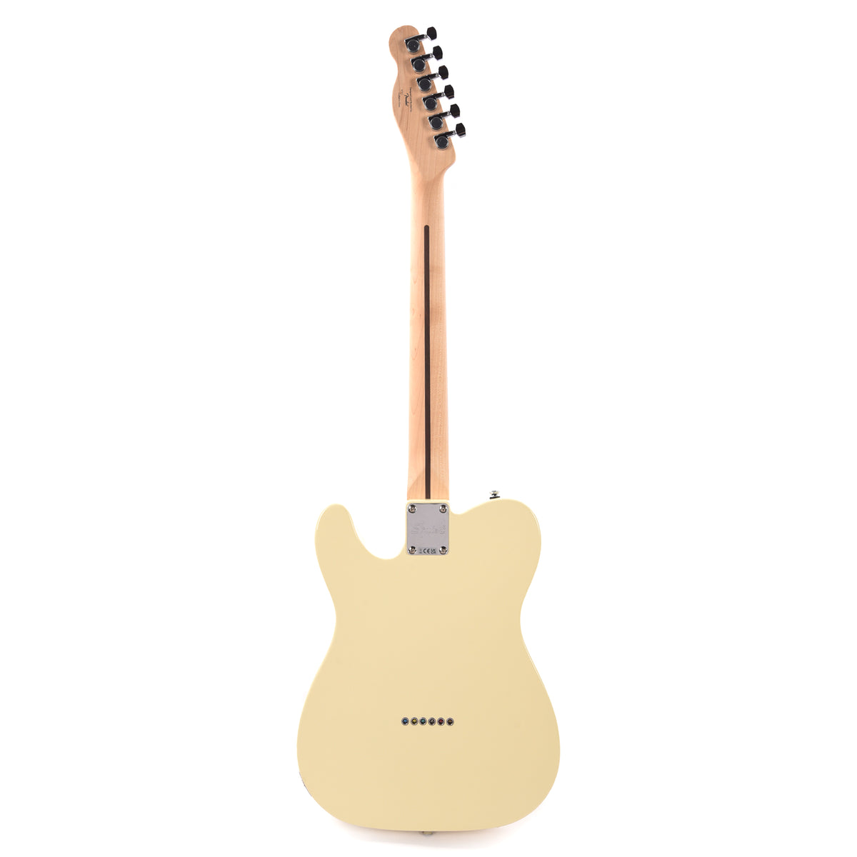 Squier Affinity Series Telecaster Thinline Olympic White Electric Guitars / Semi-Hollow