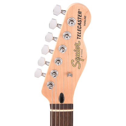 Squier Affinity Series Telecaster Thinline Olympic White Electric Guitars / Semi-Hollow