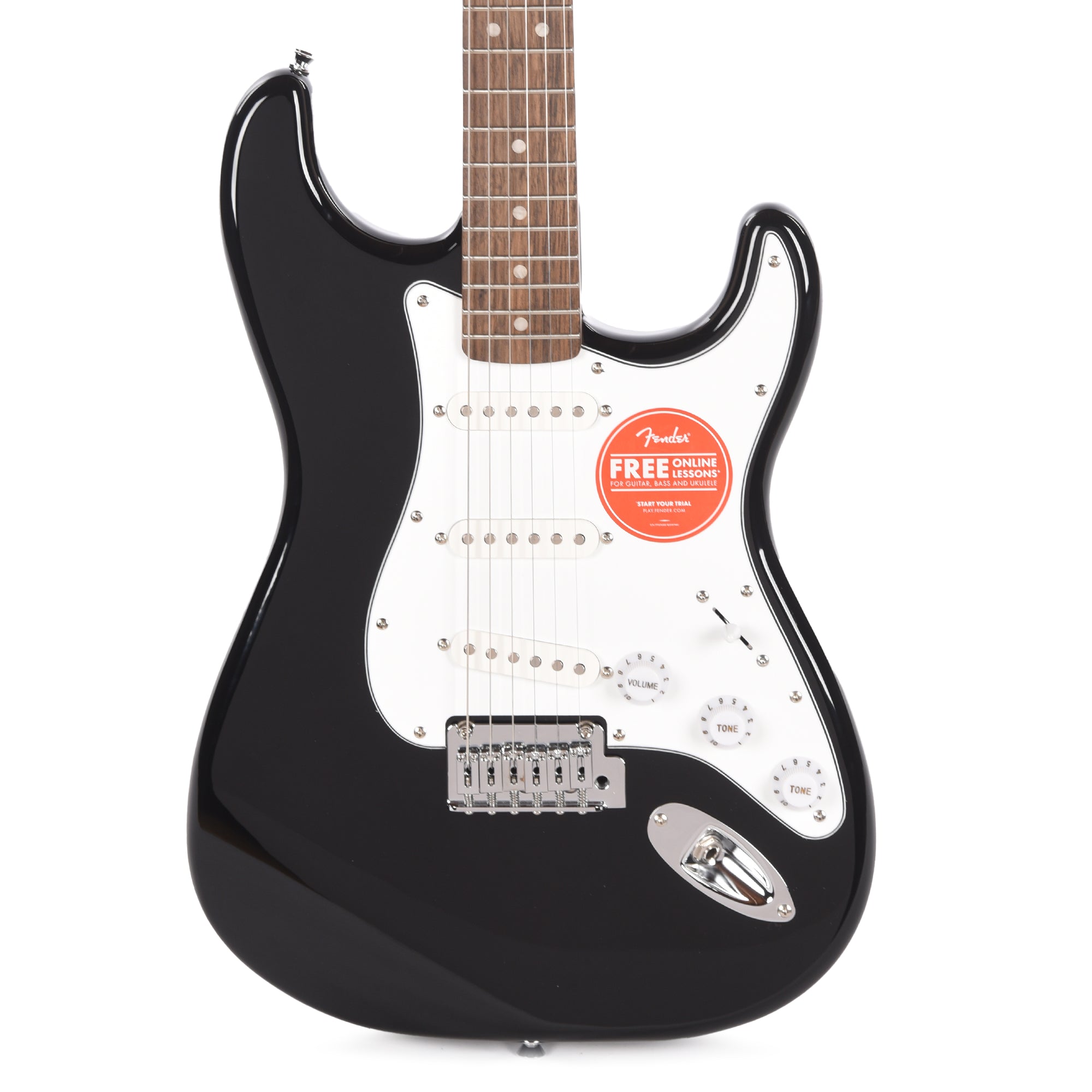 Squier Affinity Series Stratocaster Mustang Micro Pack Black Electric Guitars / Solid Body