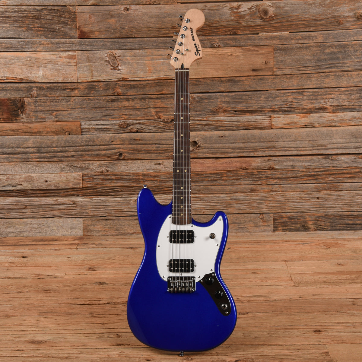 Squier Bullet Mustang HH Blue 2017 Electric Guitars / Solid Body
