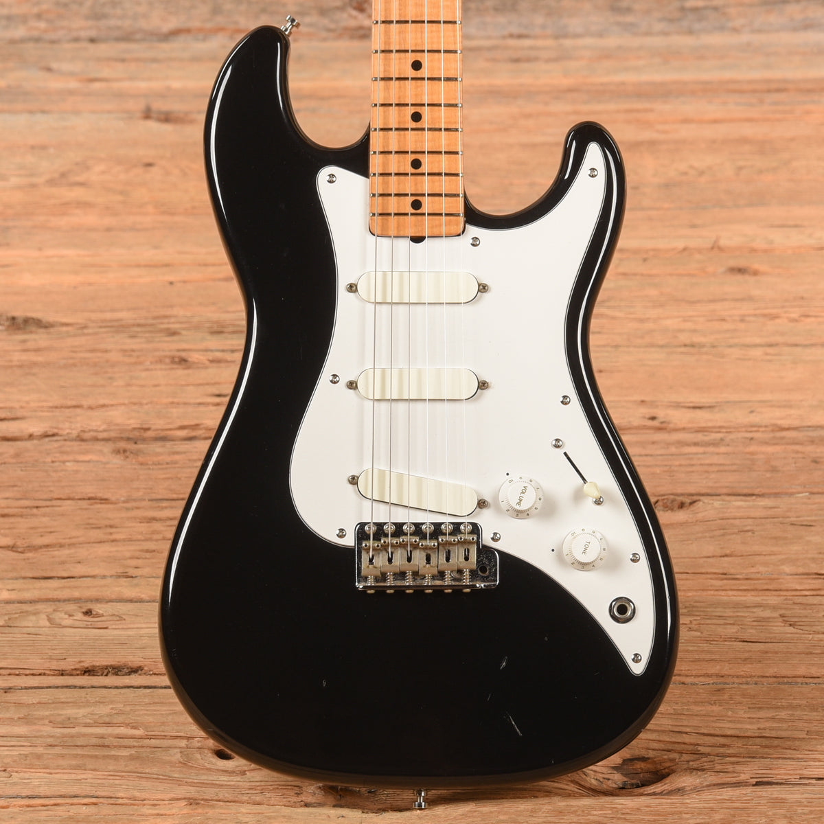 Squier Bullet S-3T Black 1984 Electric Guitars / Solid Body