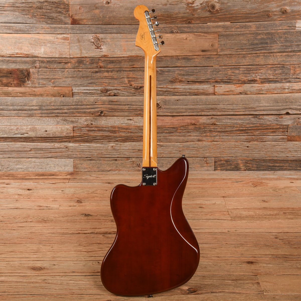 Squier Classic Vibe '70s Jazzmaster Maple Neck Walnut w/Black Blocks/Binding Electric Guitars / Solid Body