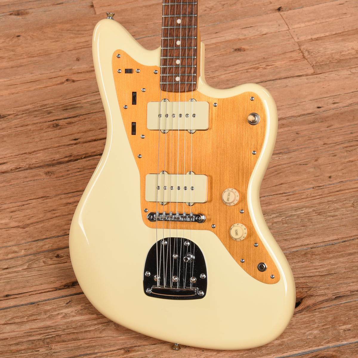 Squier J Mascis Jazzmaster Vintage White 2017 Electric Guitars / Solid Body