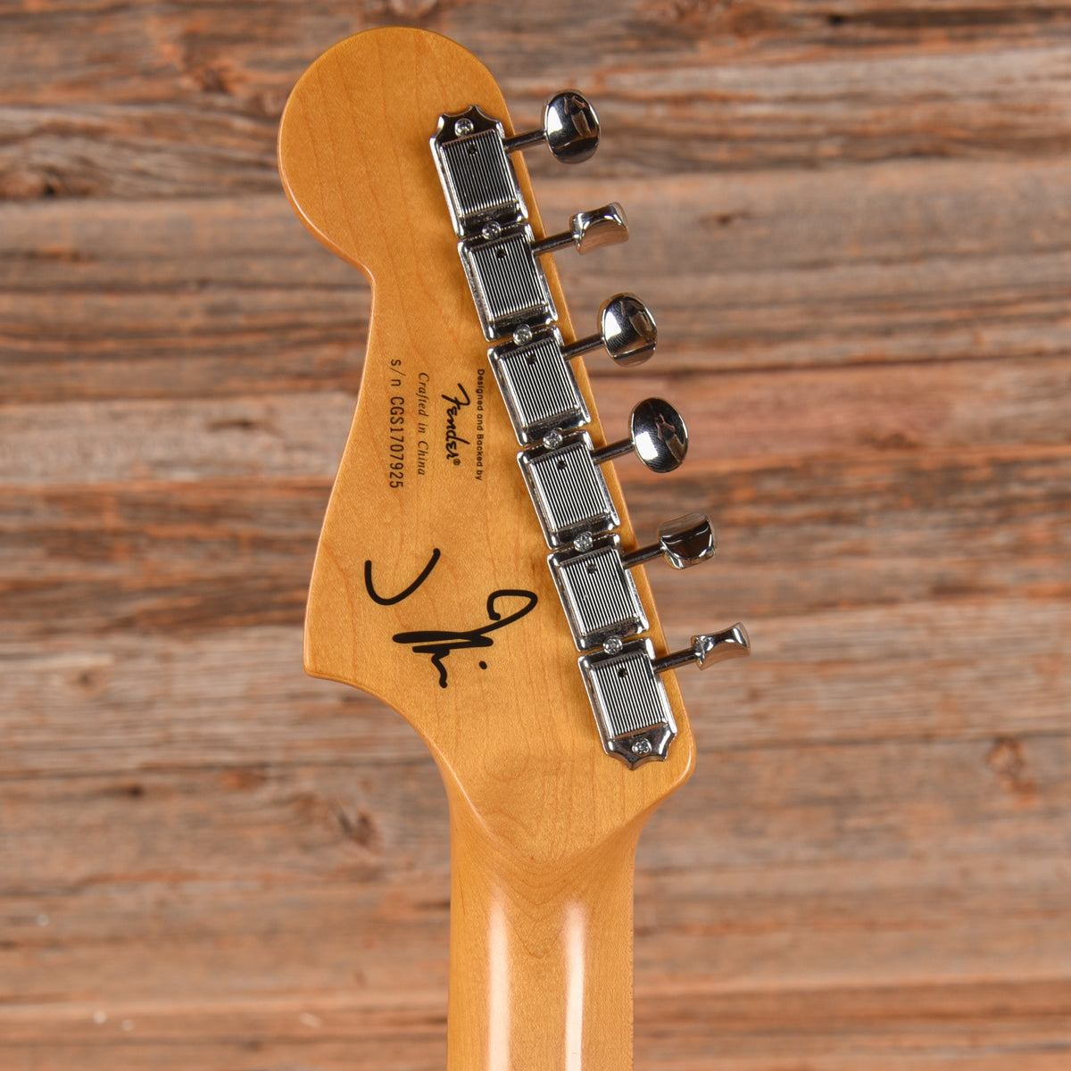 Squier J Mascis Jazzmaster Vintage White 2017 Electric Guitars / Solid Body