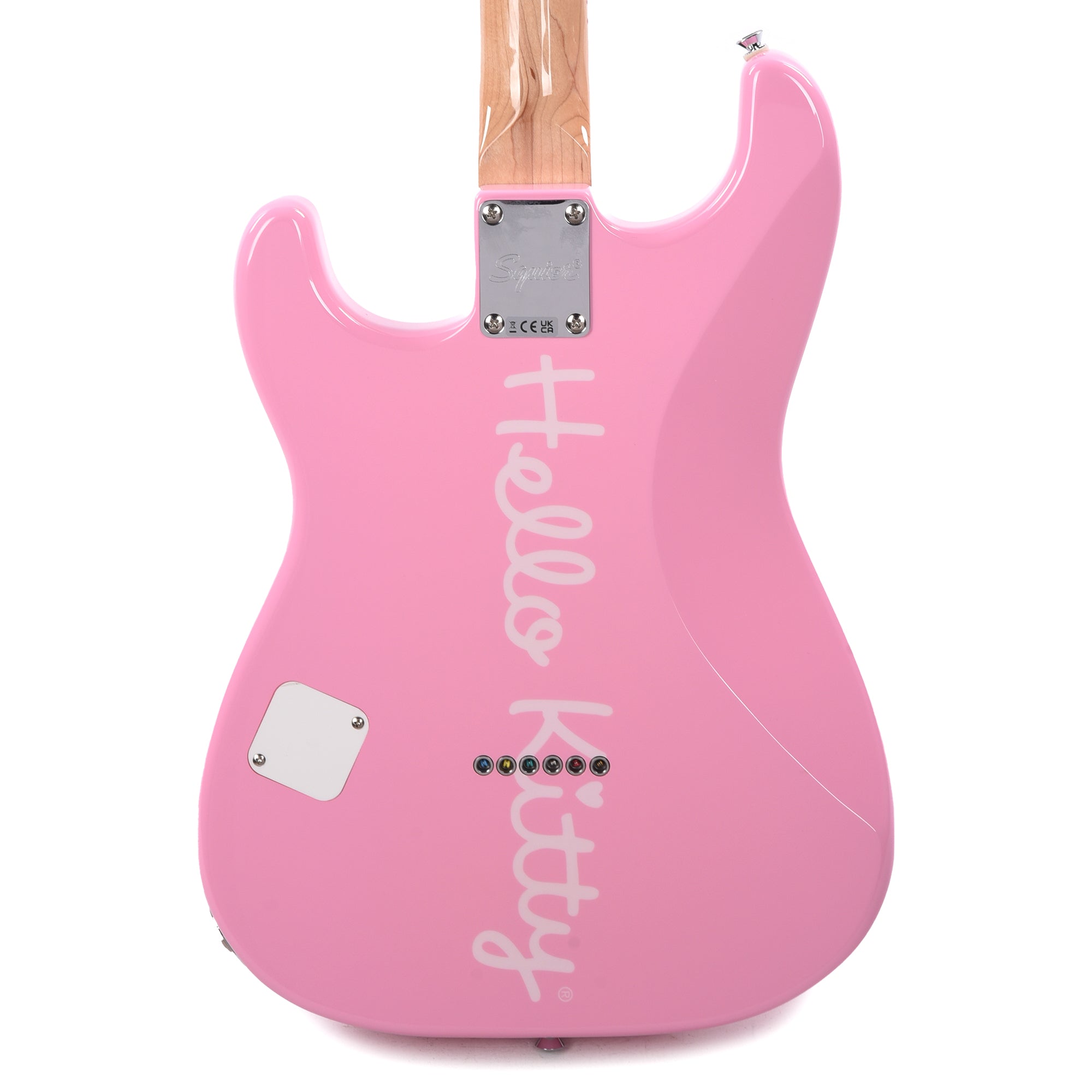 Squier Limited Edition Hello Kitty Stratocaster Pink Electric Guitars / Solid Body