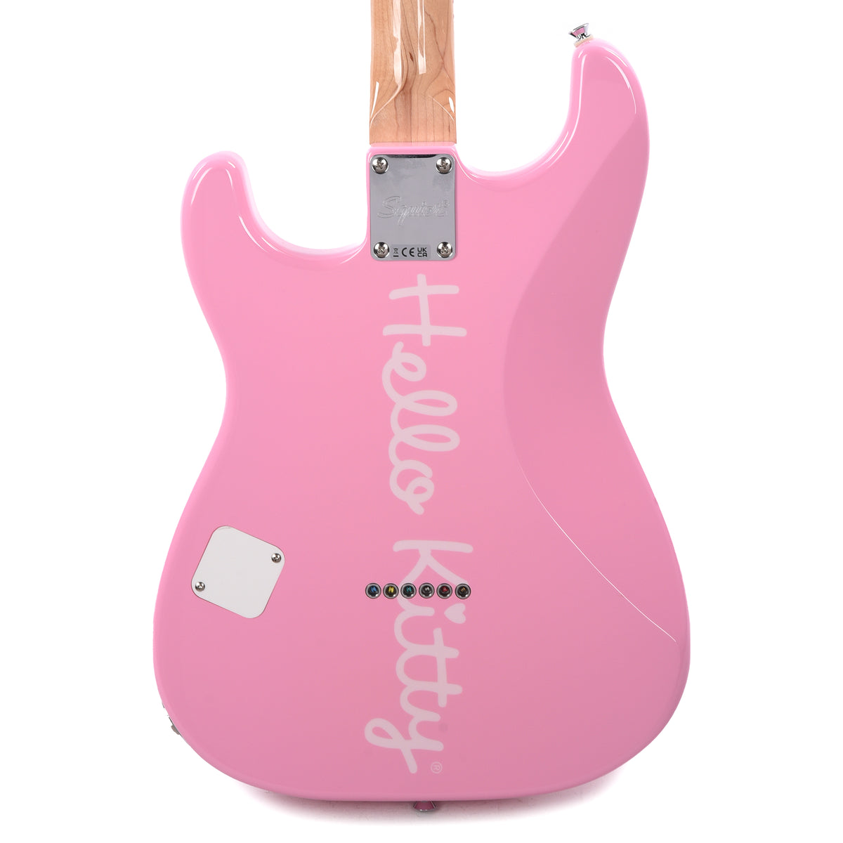 Squier Limited Edition Hello Kitty Stratocaster Pink Electric Guitars / Solid Body