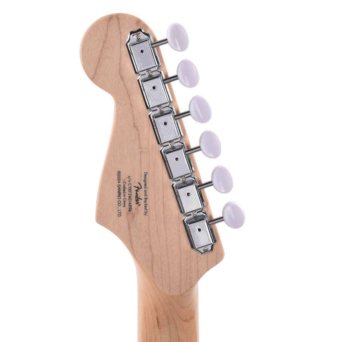Squier Limited Edition Hello Kitty Stratocaster Pink Electric Guitars / Solid Body