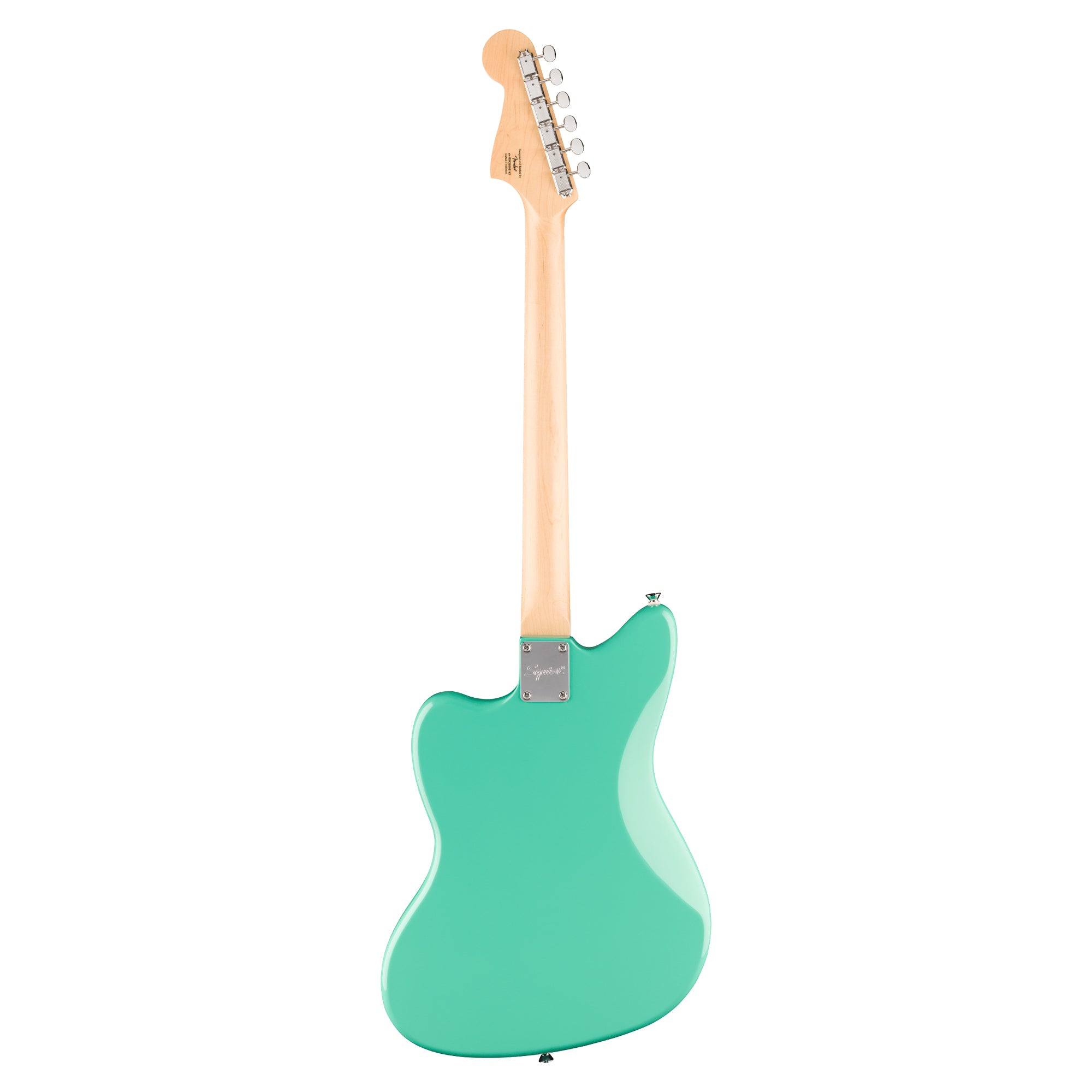 Squier Paranormal Baritone Jazzmaster HH Sea Foam Green w/Painted Headcap Electric Guitars