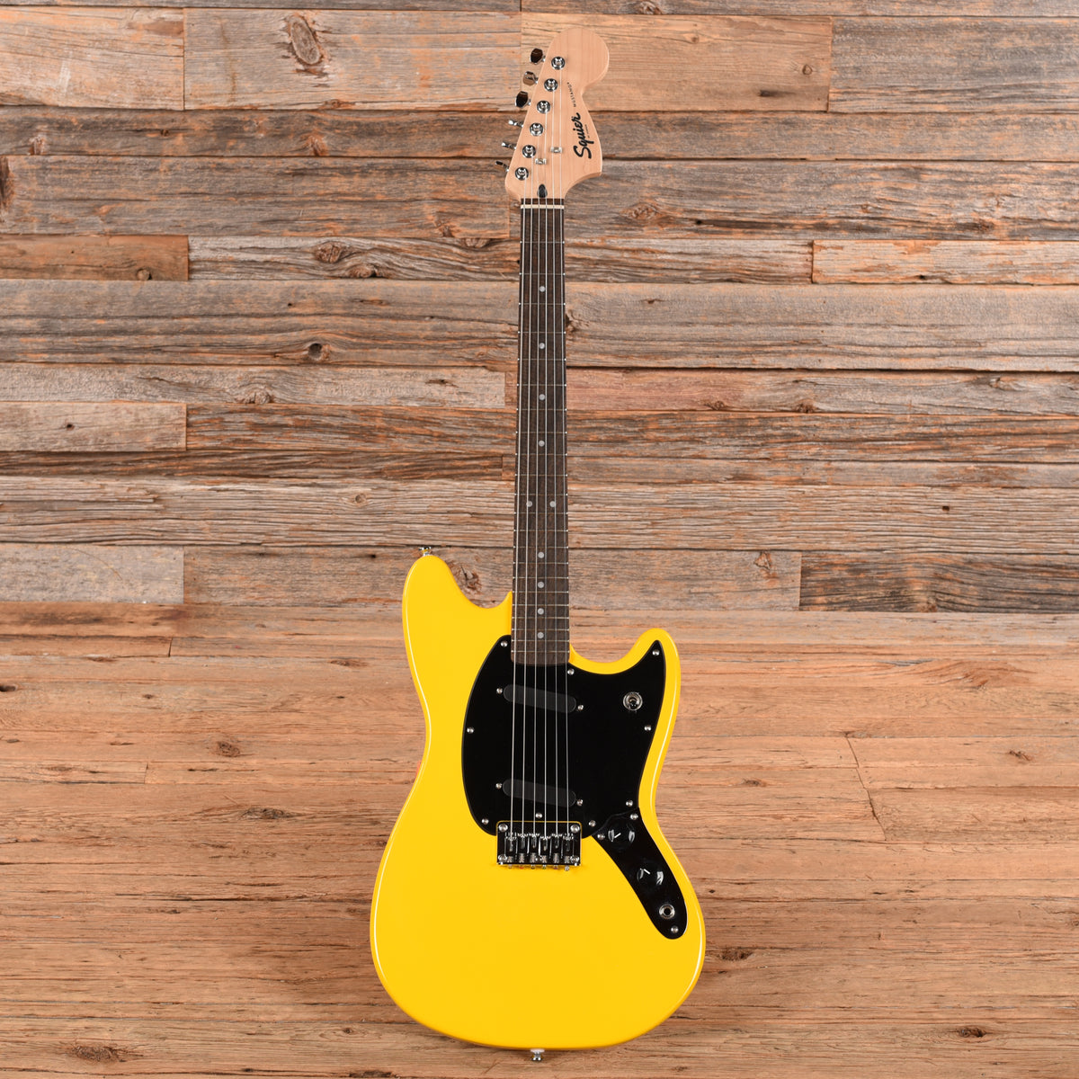 Squier Sonic Mustang Graffiti Yellow 2024 Electric Guitars