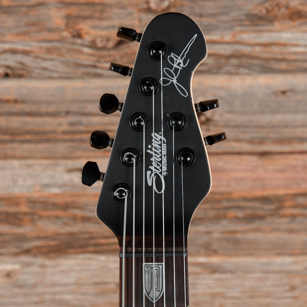 Sterling by Music Man JP70 John Petrucci Signature 7-String Satin Black Electric Guitars / Solid Body