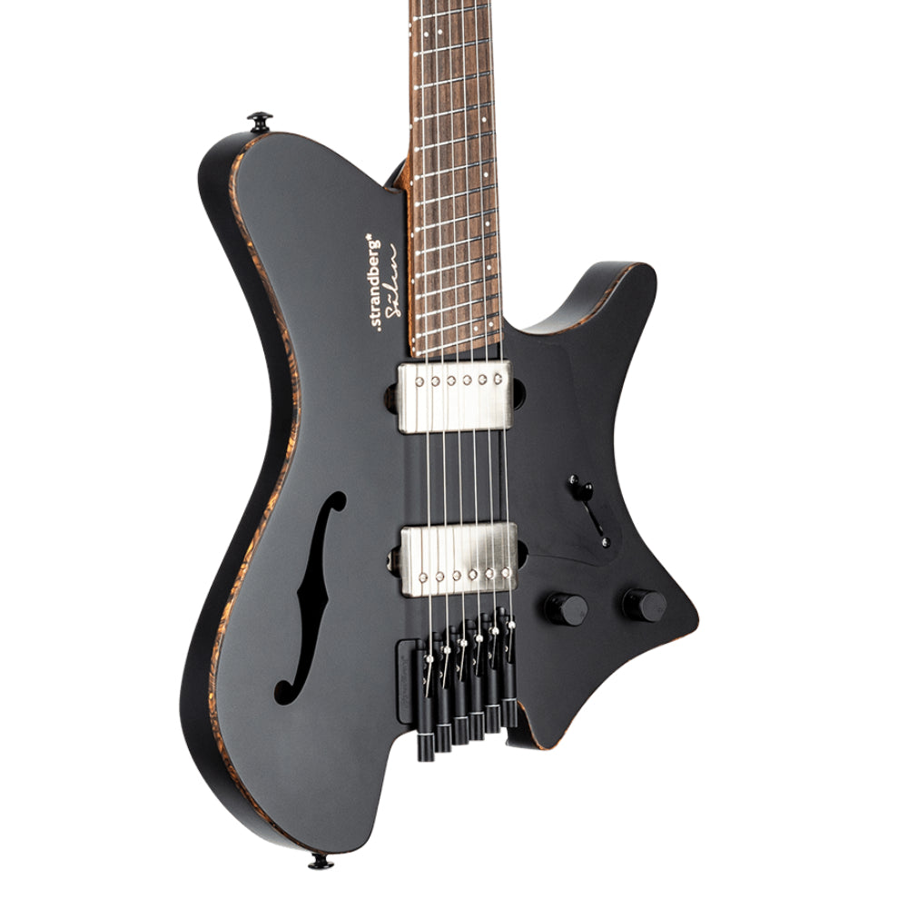 Strandberg Salen Jazz NX 6 Black Electric Guitars / Semi-Hollow