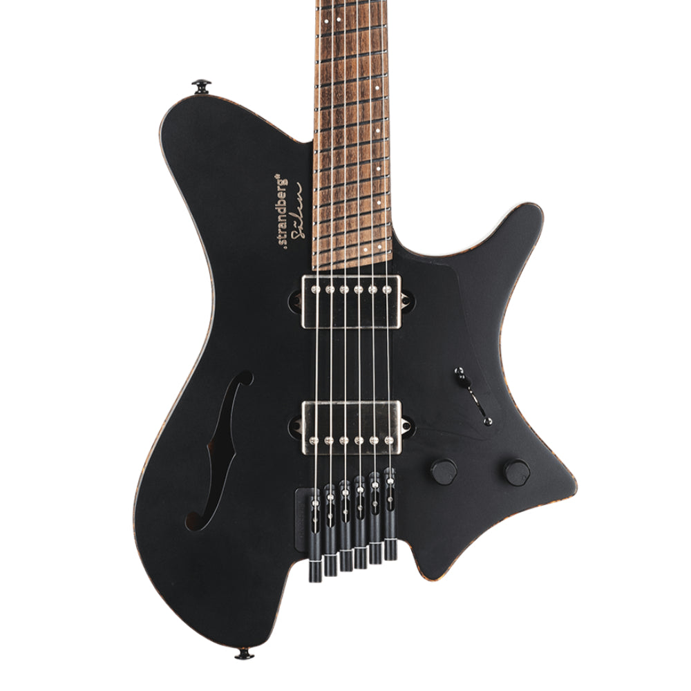 Strandberg Salen Jazz NX 6 Black Electric Guitars / Semi-Hollow