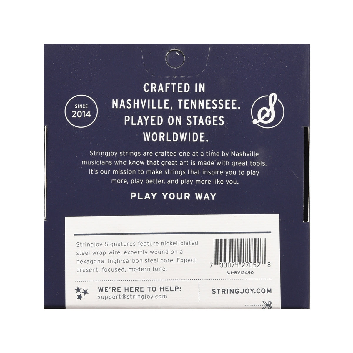 Stringjoy Signatures Bass VI Balanced Medium Gauge 24-90 Nickel Wound Guitar Strings Accessories / Strings / Bass Strings