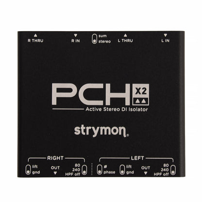 Strymon PCH X2 Stereo Active DI Isolator w/Phantom Power Direct Boxes