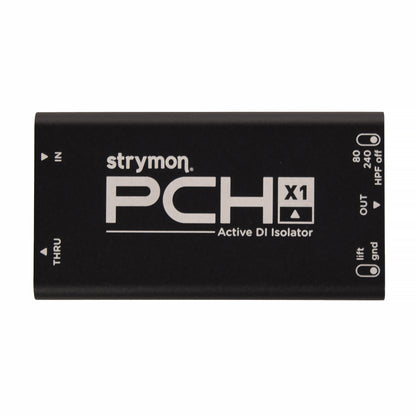 Strymon PCH X1 Mono Active DI Isolator w/Phantom Power Pro Audio / DI Boxes