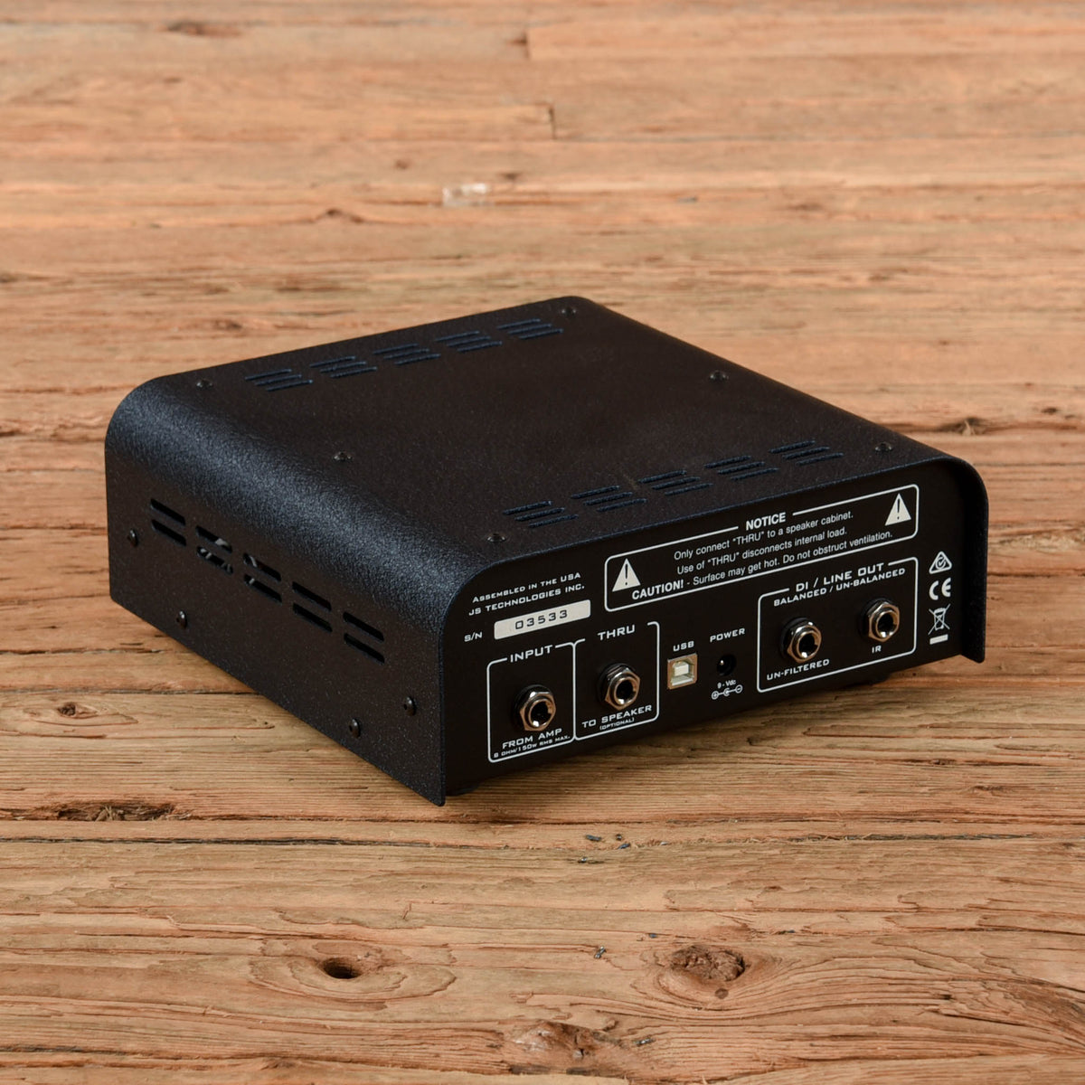 Suhr Reactive Load IR 8 Ohm DI Box with Impulse Responses Amps / Amp Attenuators